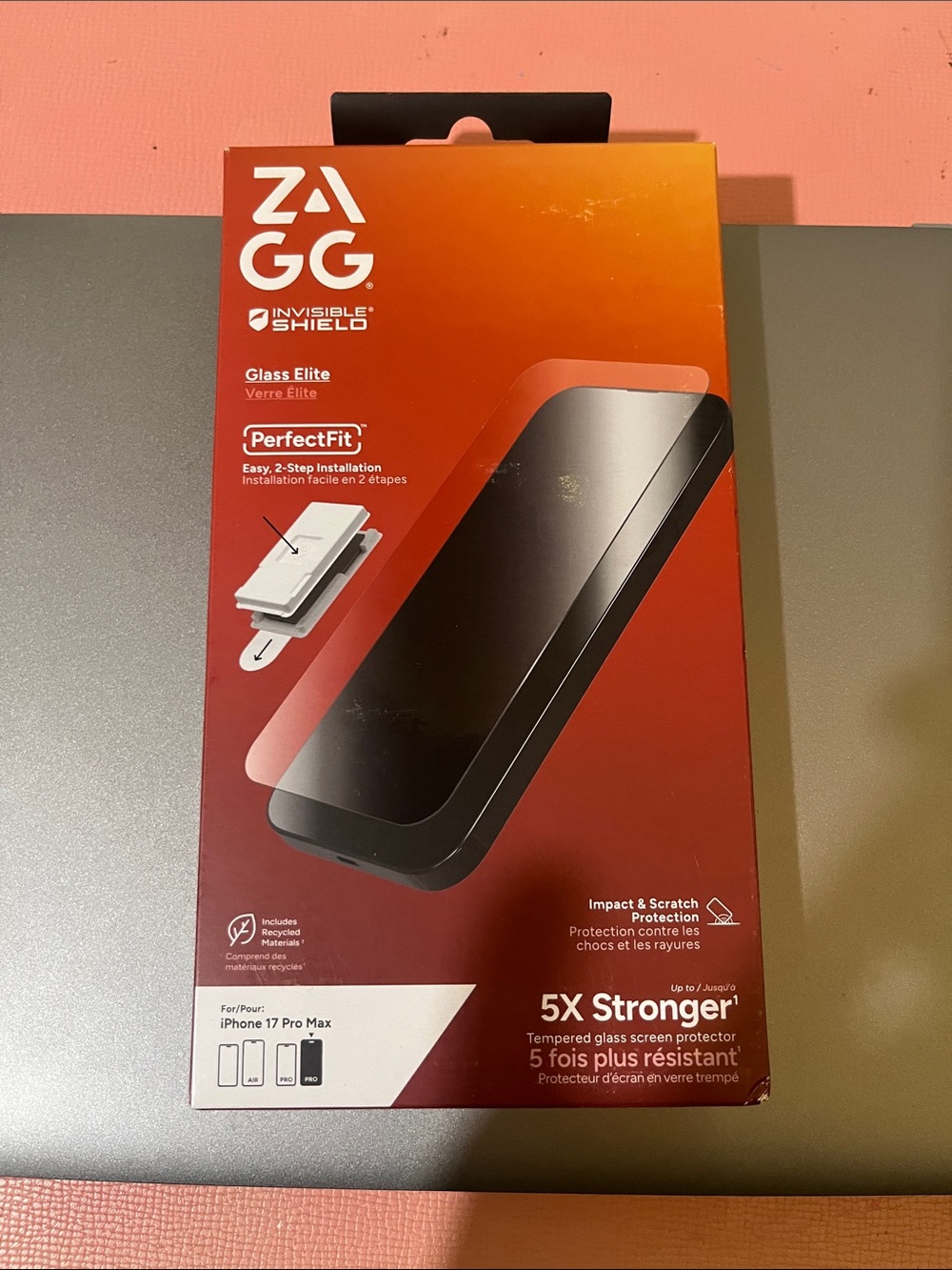 New in box iPhone 17 screen protector